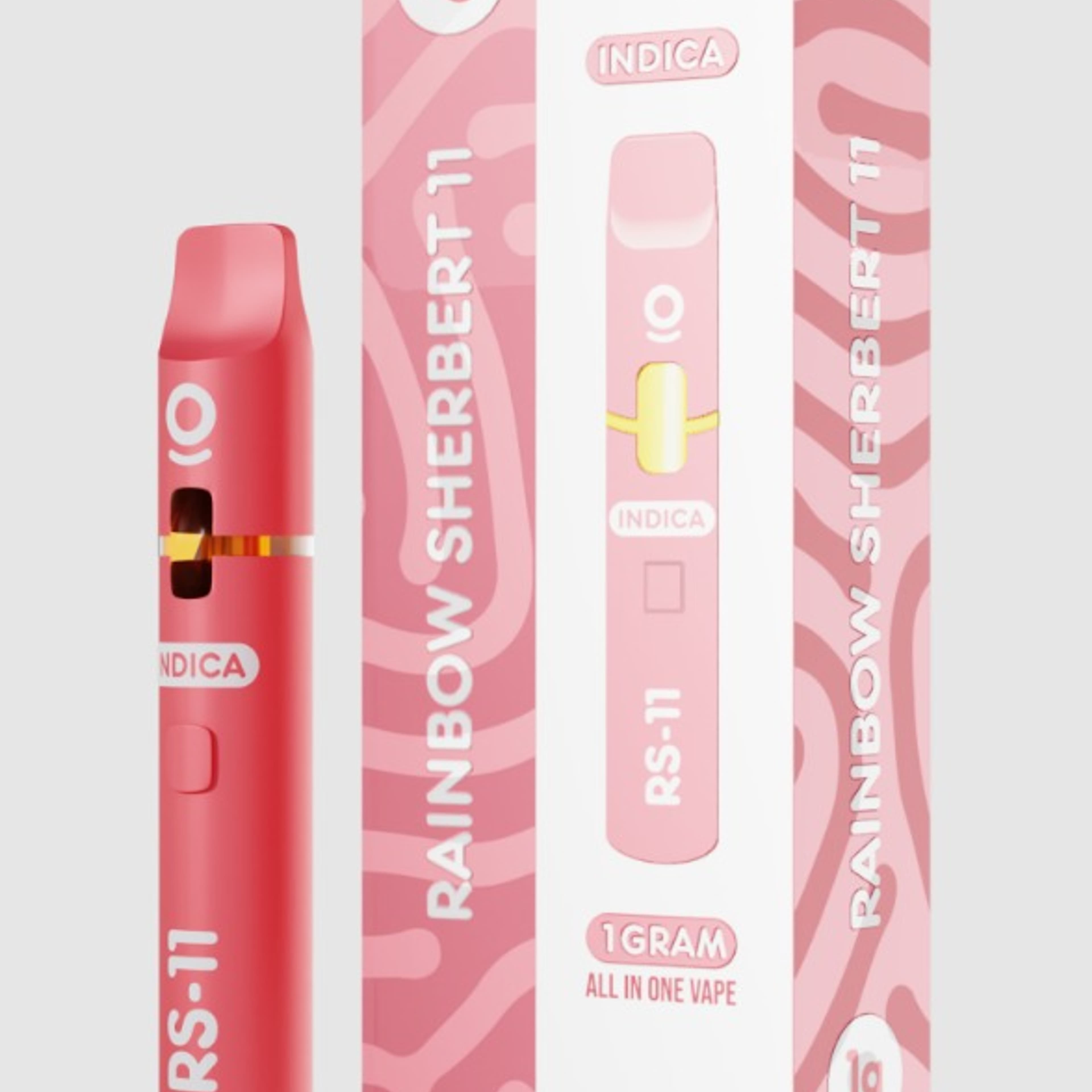 Rainbow Sherbert 11 - 1G All-In-One - Cure Injoy - Rainbow Sherbert 11 (I) - $22 - Cartridges