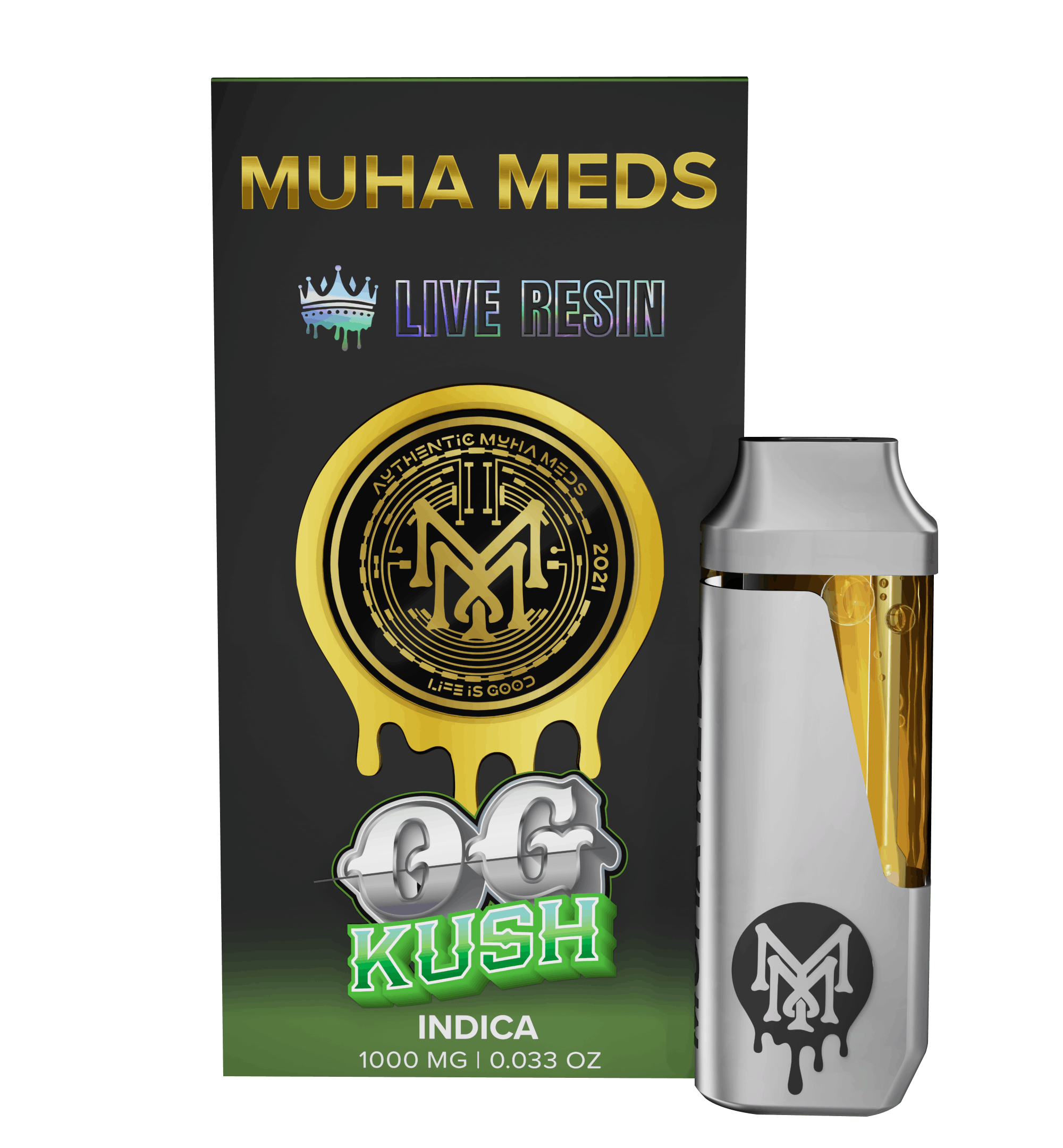 OG Kush Live Resin All In One - Muha Meds -  - $35 - Vape Pens