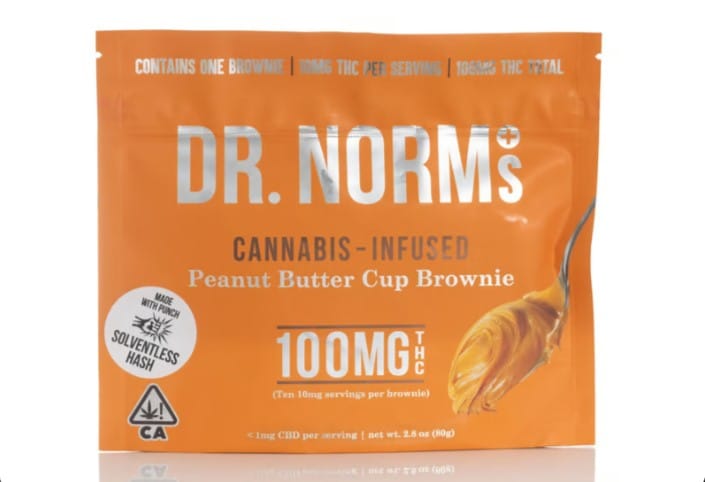 DR. NORM'S — Peanut Butter Cup Brownie
