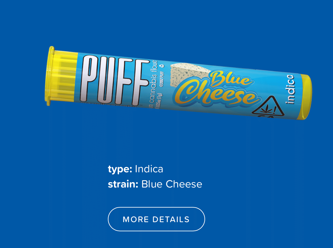 Blue Cheese Preroll 1g - PUFF -  - $7 - Pre-Rolls
