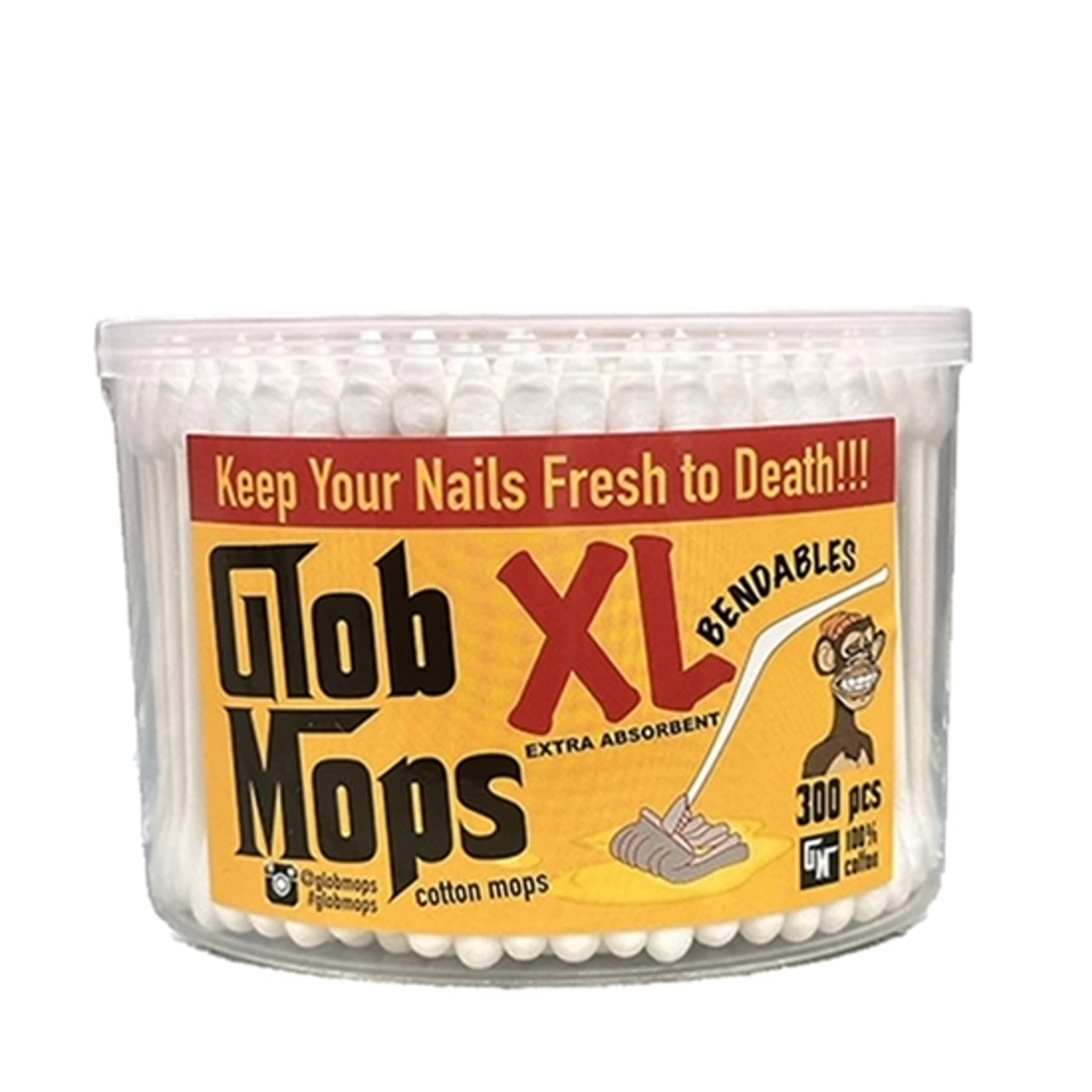 Glob Mops: 300 Count Dab Swab - The Mighty Quinn - Glob Mop - $8 - Accessories