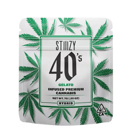 STIIIZY - Infused Gelato 40s Smalls 7g - Stiiizy - STIIIZY - Infused Gelato 40s Smalls 7g - $55 - Flower