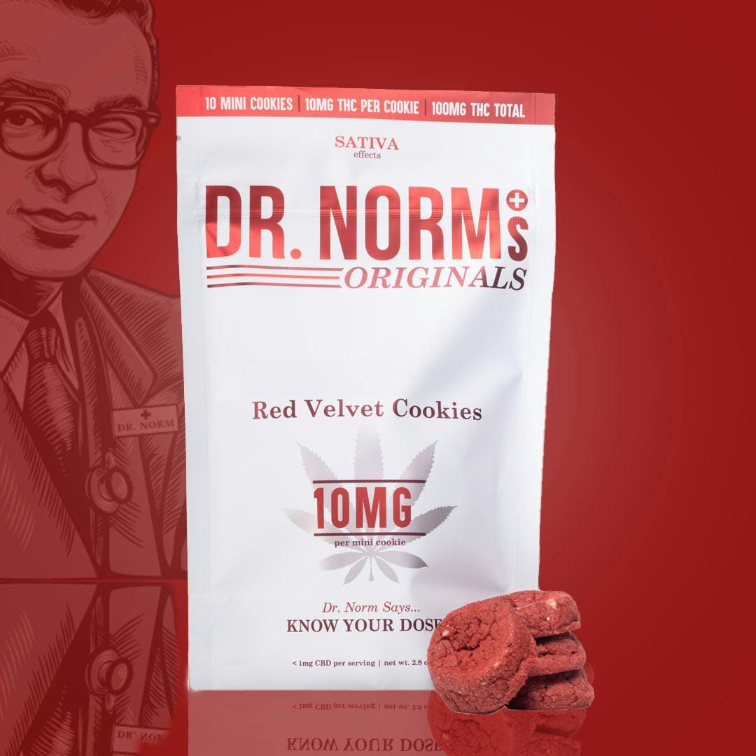 Red Velvet Cookie 100mg - Dr. Norms -  - $14 - Edible