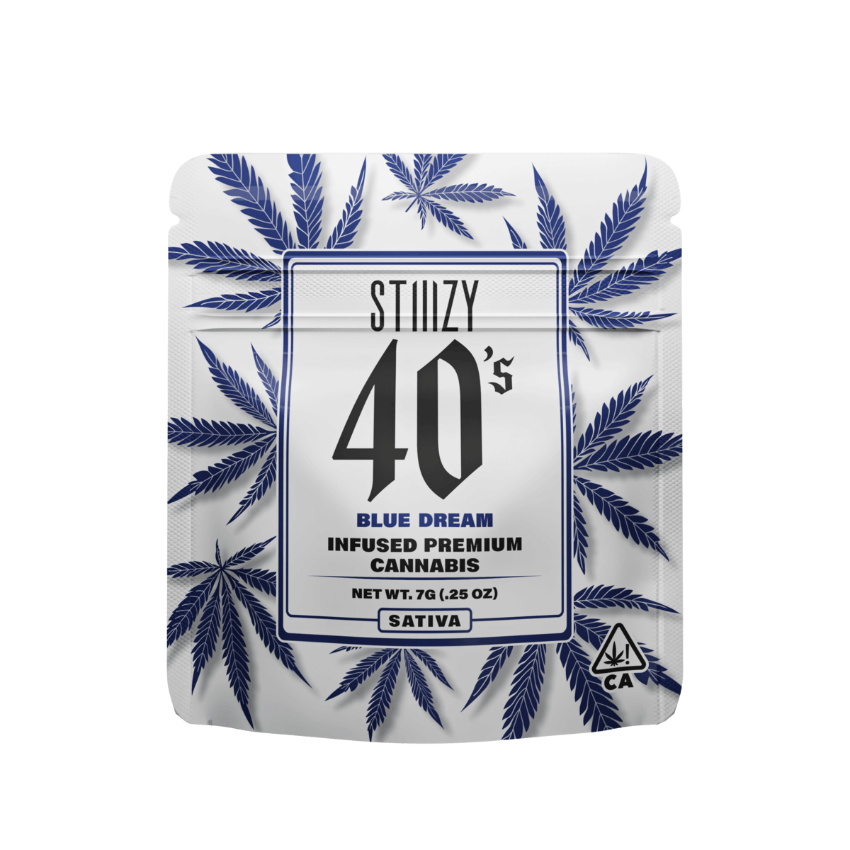 BLUE DREAM 40's INFUSED MYLAR 7G - STIIIZY -  - $25.20 - Flowers