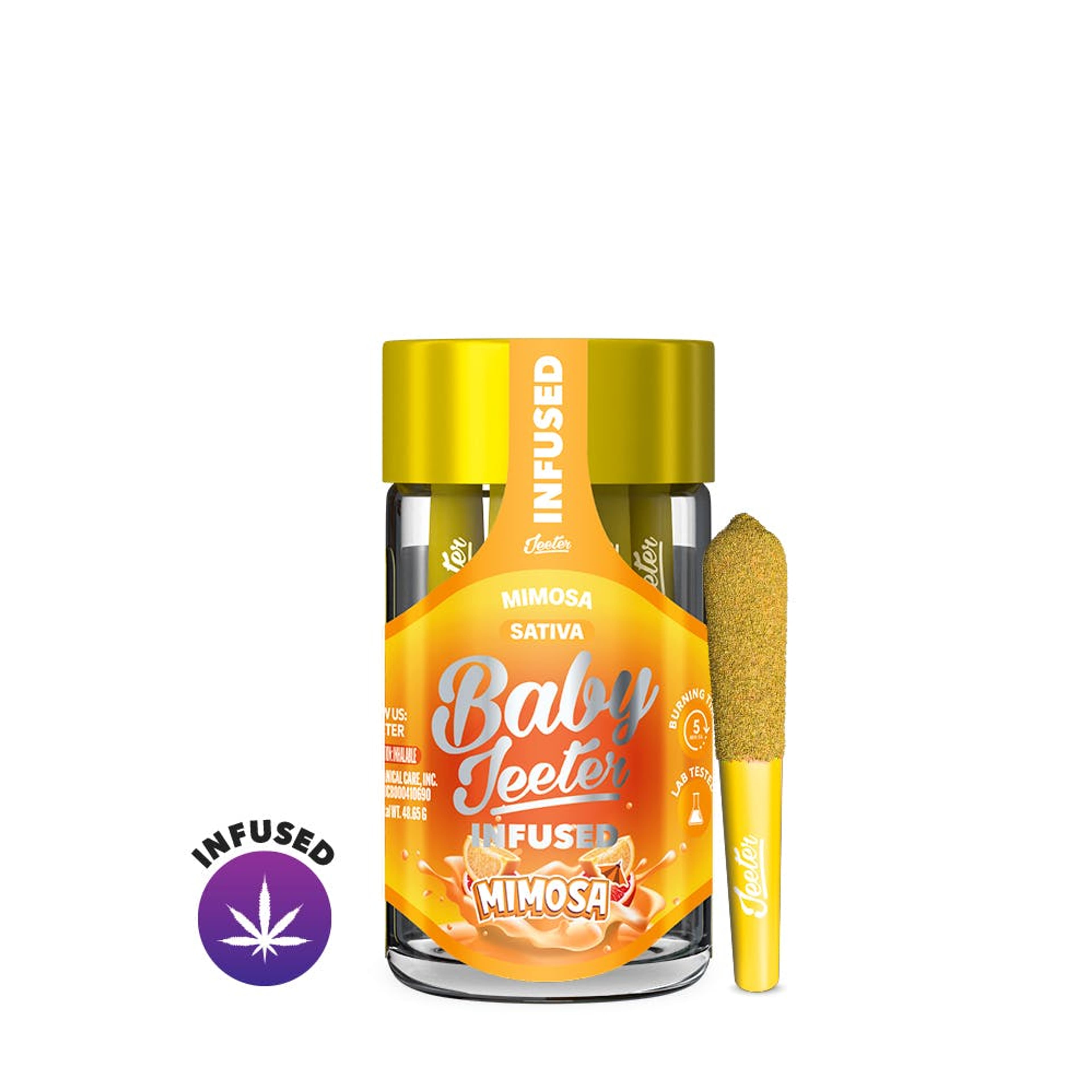 Mimosa - 5pk Infused Baby Pre Rolls *SPECIAL PRICING* *B2G1 EVERYDAY PLUS 10% OFF* - Jeeter - Mimosa (S) - $30 - Pre-Rolls