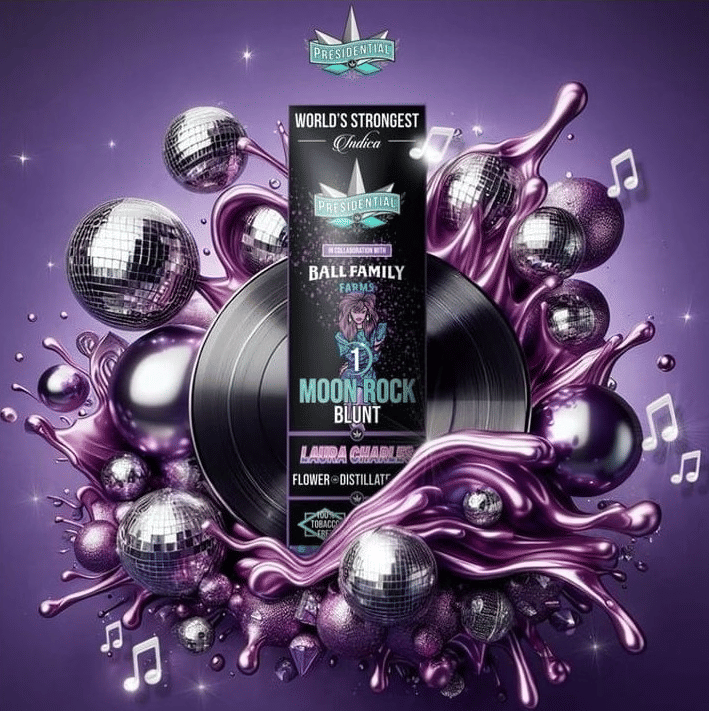 Presidential x Ball Family Farms - Laura Charles - Moon Rock Blunt - 1.5g - Presidential -  - $18.99 - Blunts