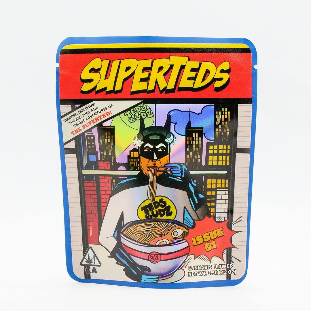 Super Teds (I) 34% - 3.5g *SPECIAL PRICING* - Teds Budz - Eighth - $55 - Exotic Eighths - Buy 8 Mix & Match get 13.5% Off PLUS $.01 Punch T1 Rosin