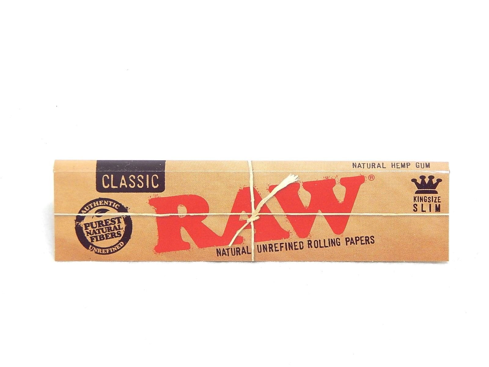 RAW King Size Slim Rolling Paper - Raw -  - $4 - Accessories