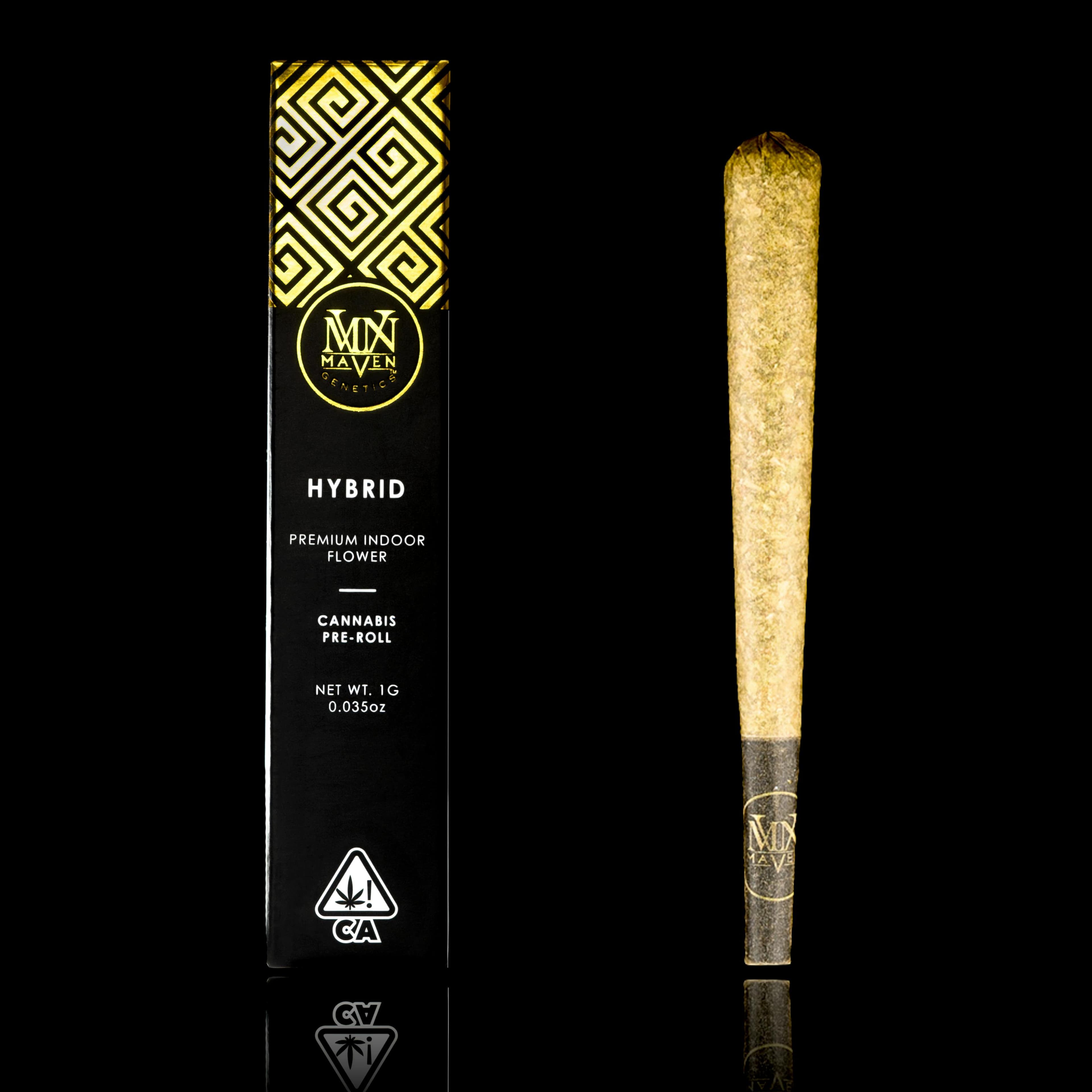 Maven | 1g - FKAFL - Pre-Roll - Hybrid - Maven Genetics - - $10 - Pre-Rolls