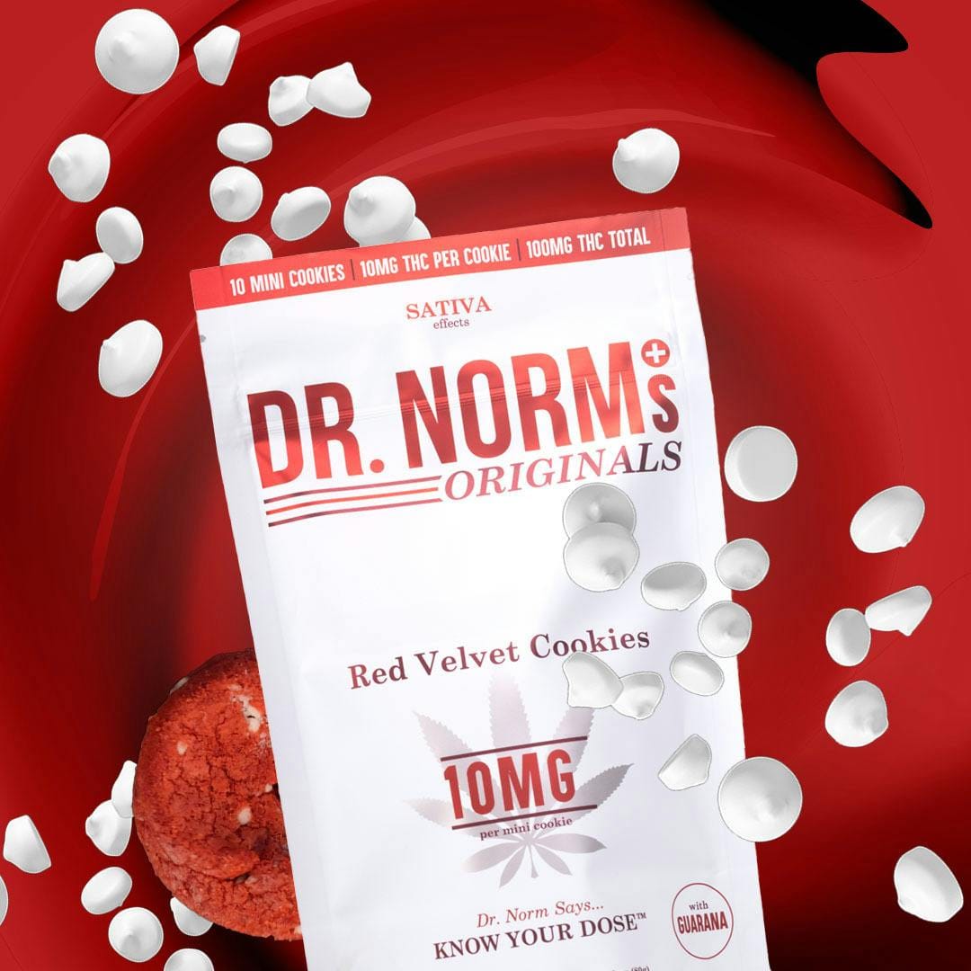 Red Velvet Cookie 100mg - Dr. Norms -  - $14 - Edible