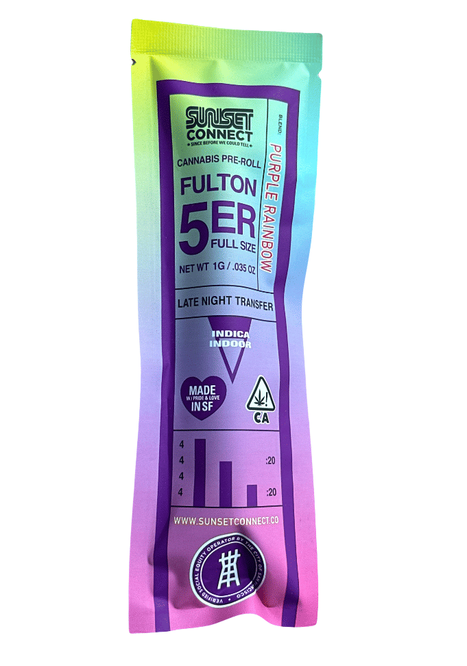Sunset Connect — Purple Rainbow