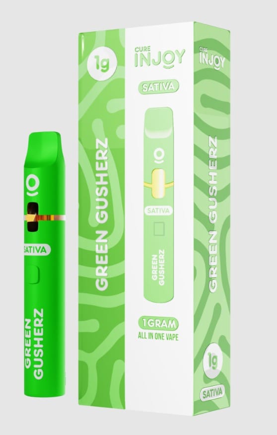 Green Gusherz - 1G All-In-One - Cure Injoy - Green Gusherz (S) - $22 - Cartridges