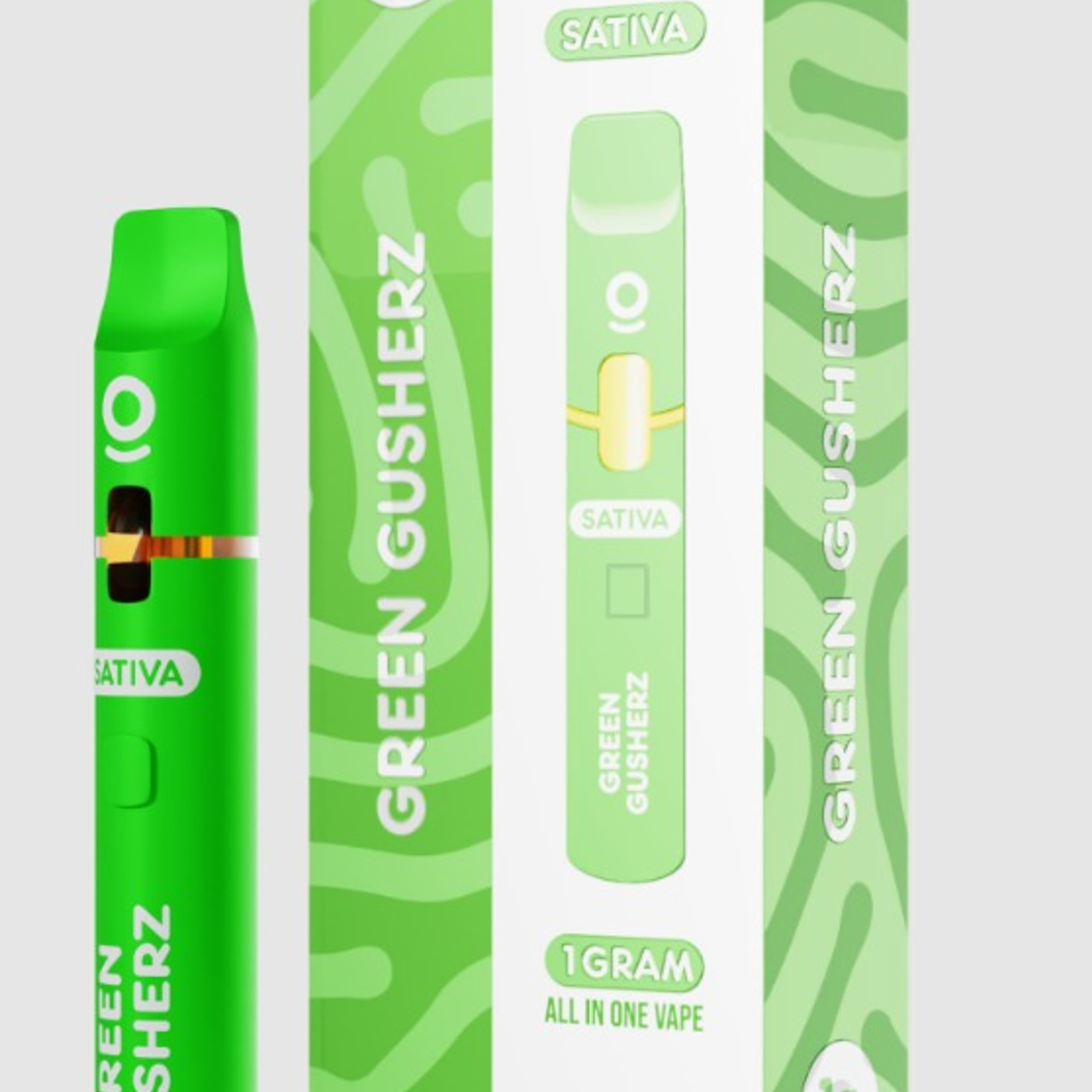 Green Gusherz - 1G All-In-One - Cure Injoy - Green Gusherz (S) - $22 - Cartridges