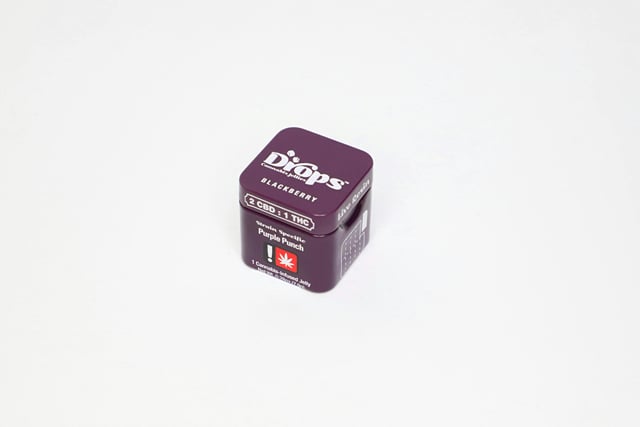 Blackberry 2-Piece (2:1 CBD:THC) - 200mg CBD: 100mg THC