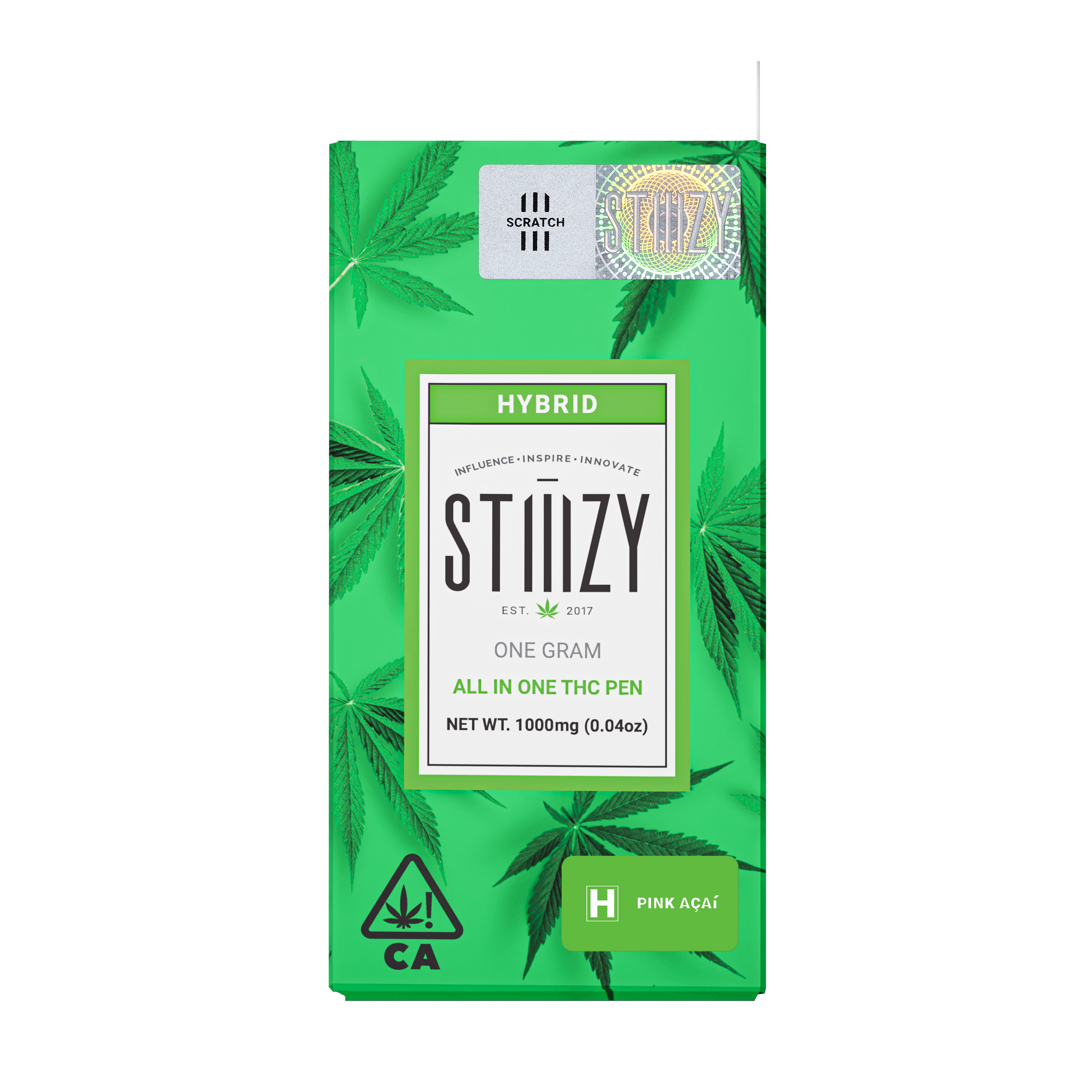 Pink Acai ALL-IN-ONE 1G THC PEN - STIIIZY -  - $17.29 - Vapes