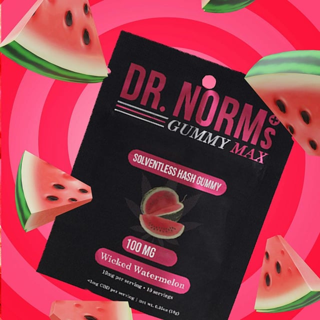 Dr. Norm's-100mg Wicked Watermelon Gummy MAX