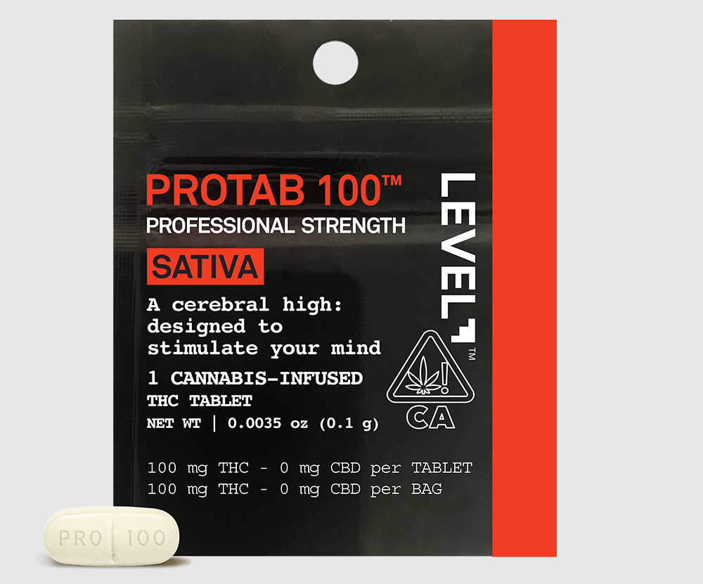 Level Protab 1 Tablet 100mg - Level - Sativa - $5.99 - Capsule/Tincture