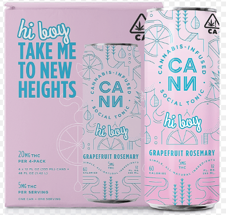 Hi Boys | Grapefruit Rosemary | 4pk 12oz Can