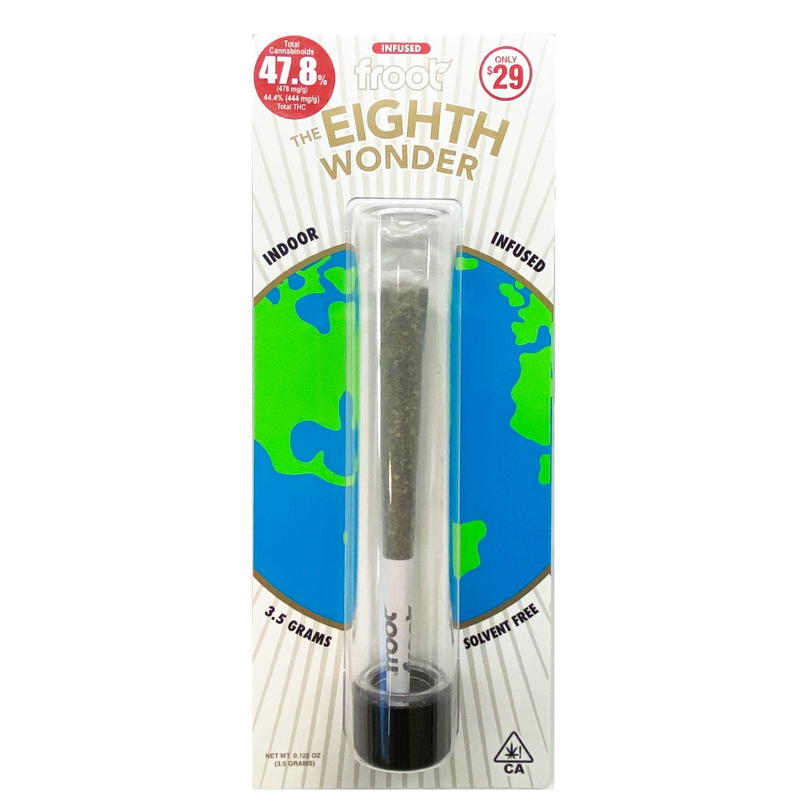 The Eighth Wonder of the World 3.5G Infused PR - Froot -  - $20.40 - Pre-Rolls