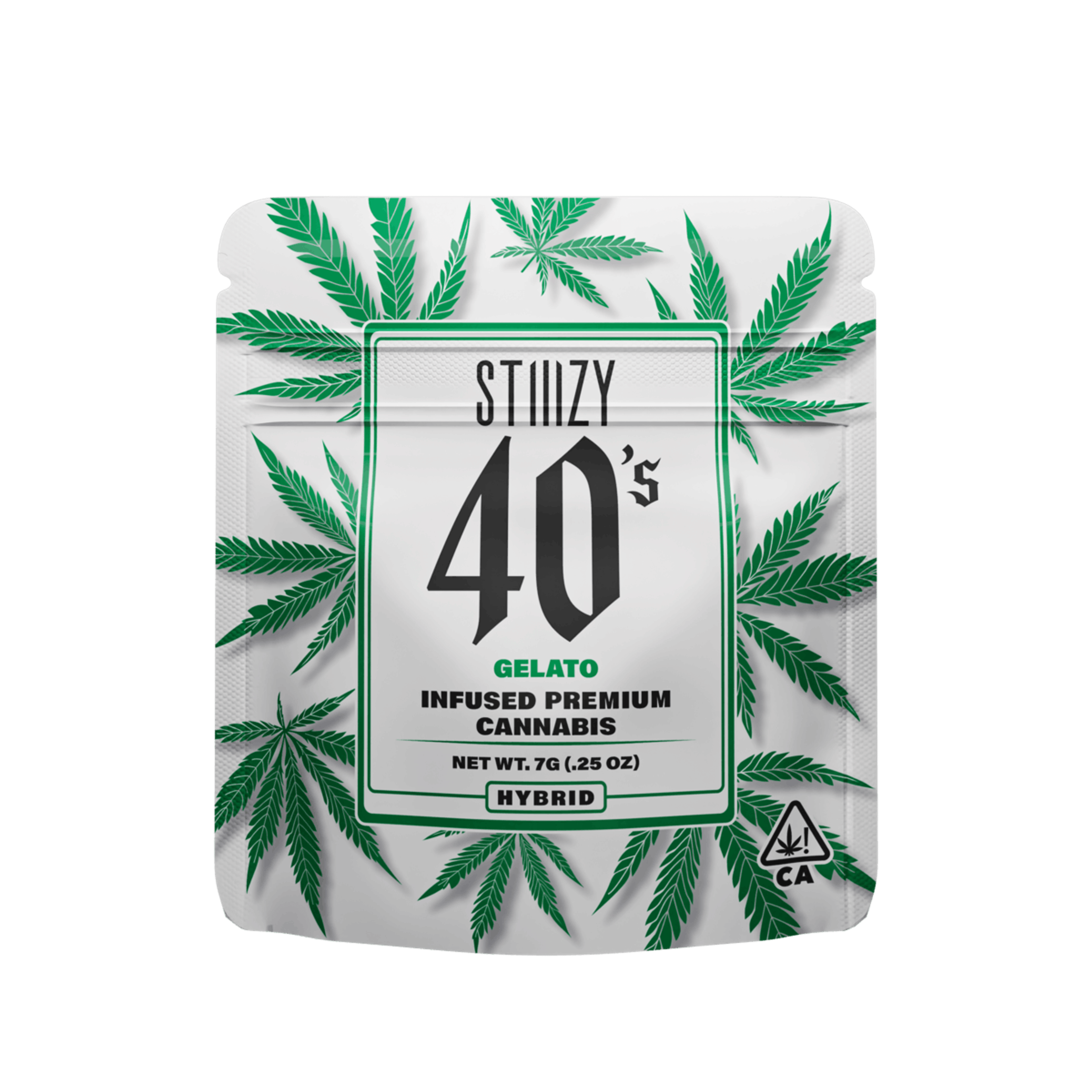 STIIIZY 40's | 7g - Gelato - Infused Flower - Hybrid - STIIIZY - - $35.25 - Flowers