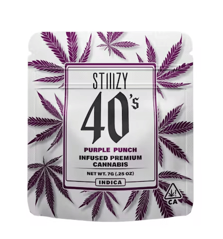 STIIIZY - Infused Purple Punch 40s Smalls 7g - Stiiizy - STIIIZY - Infused Purple Punch 40s Smalls 7g - $55 - Flower