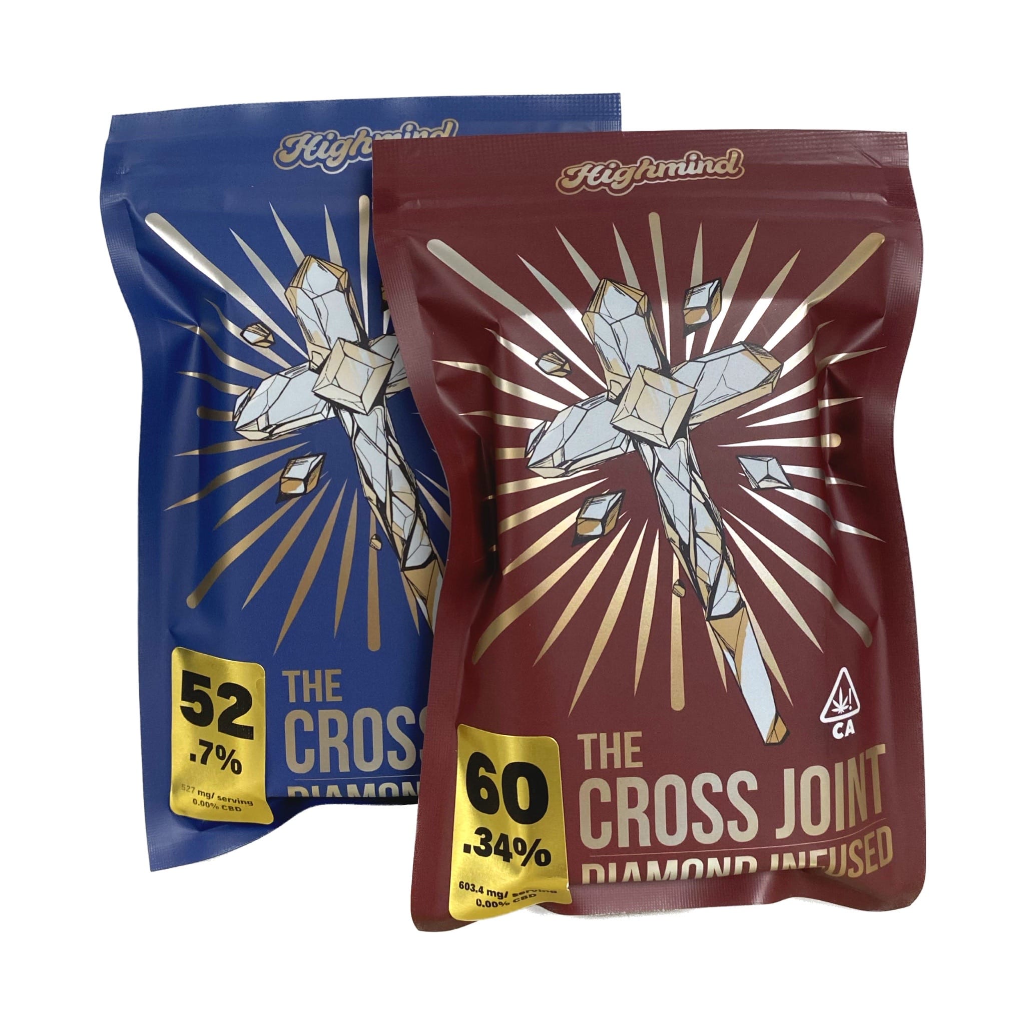 High Mind Cross Joint: Orange Mimosa | Diamond Infused Pre-Roll - 2g - Highmind -  - $32.50 - Infused Pre-Rolls