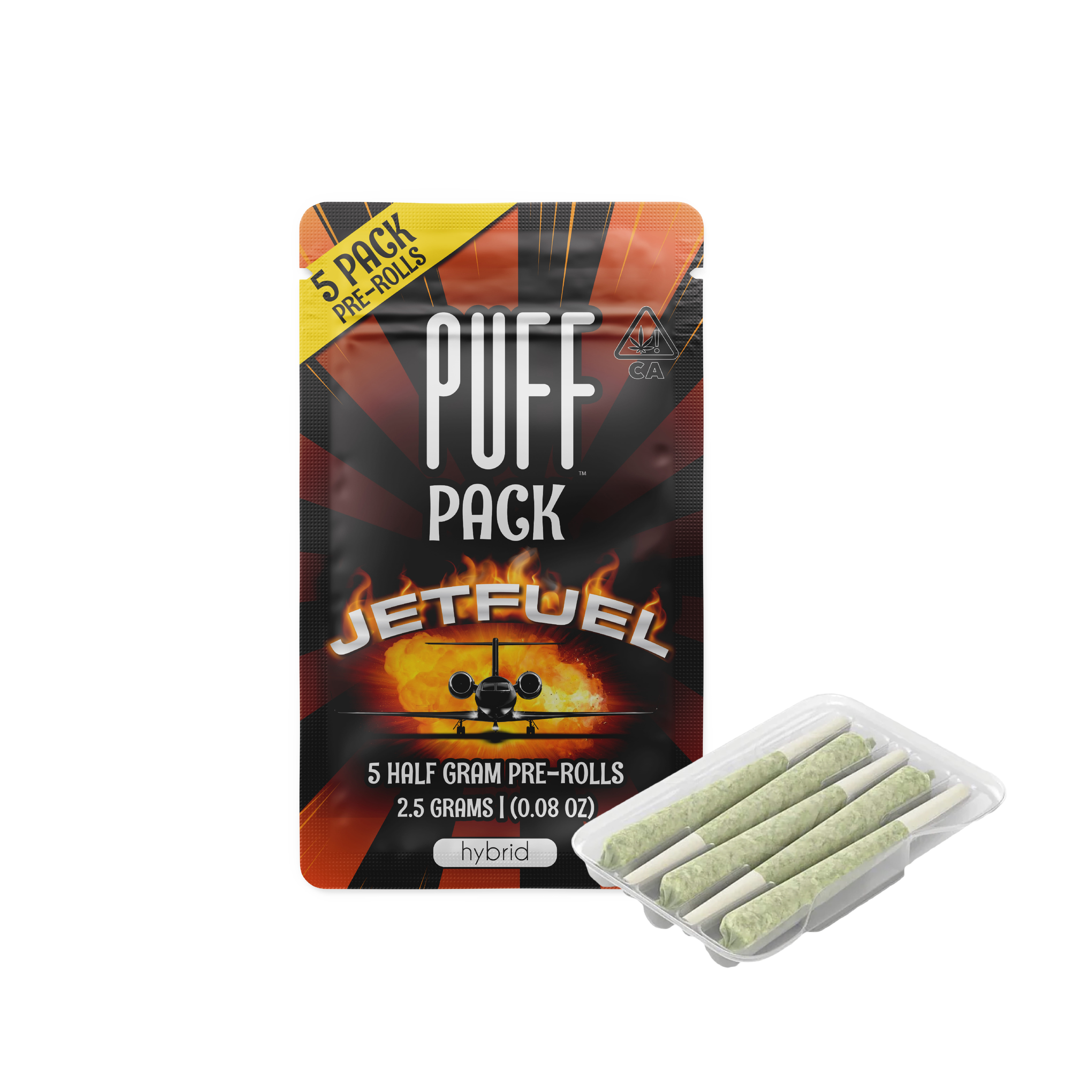 PUFF: Jetfuel 0.5g Prerolls - 5pk - 2.5g