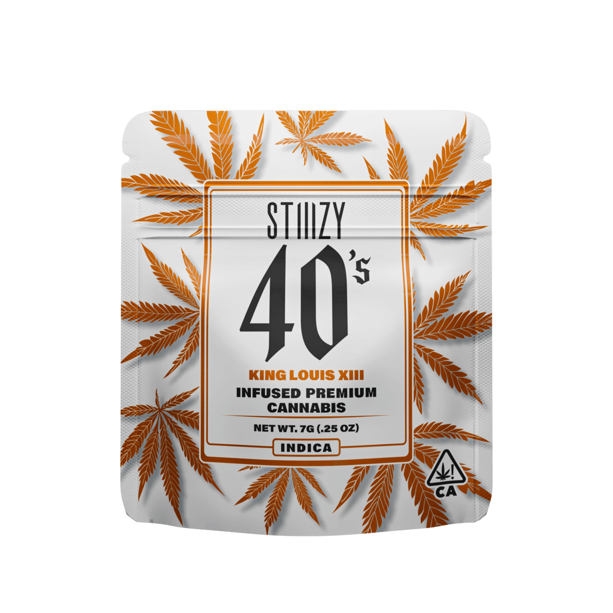 STIIIZY 40's | 7g - King Louis XIII - Infused Flower - Indica - STIIIZY -  - $35.25 - Flowers