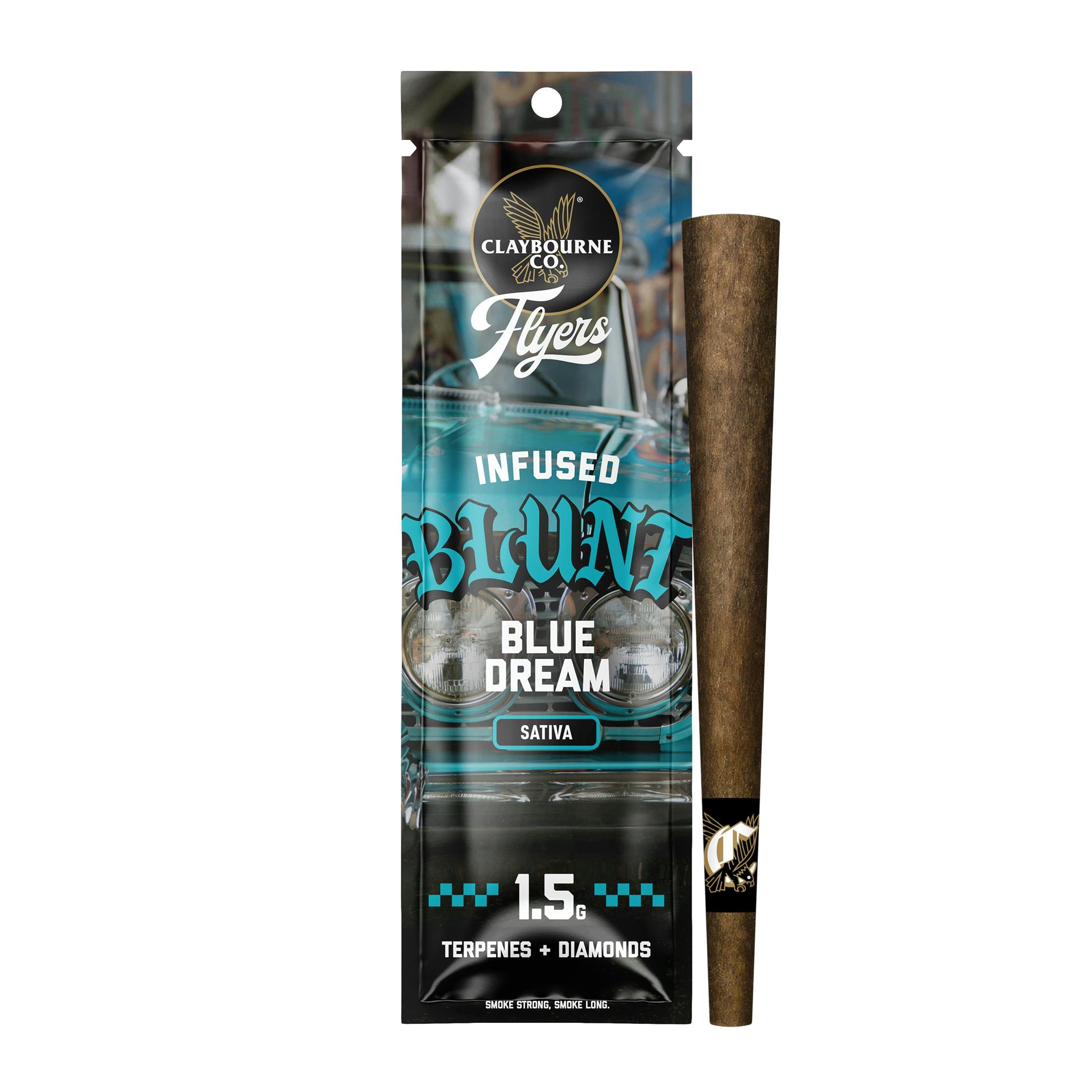 Claybourne: Blue Dream Infused Blunts - 1.5g - Claybourne Co. - - $28 - Infused Pre-Rolls