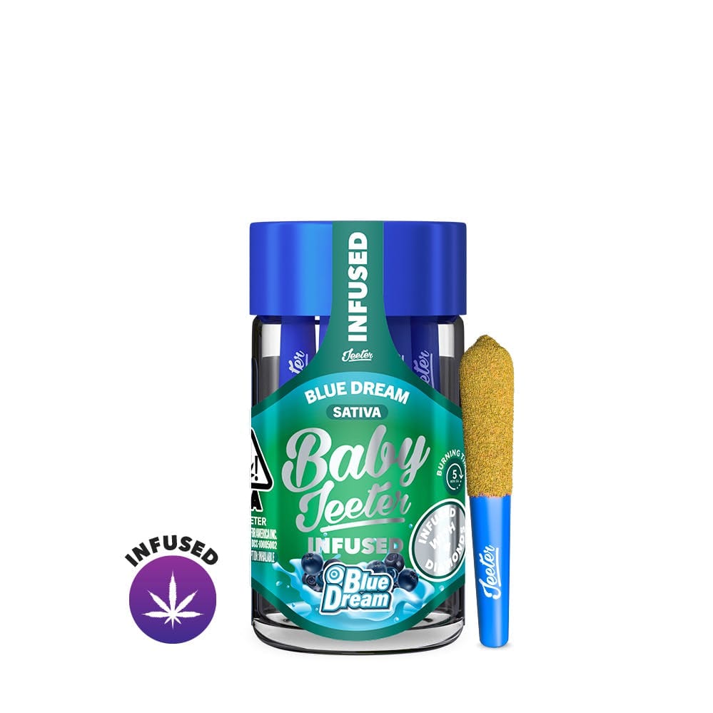 BLUE DREAM 2.5G 5PK - FUZZIES -  - $24 - Pre-Roll Infused