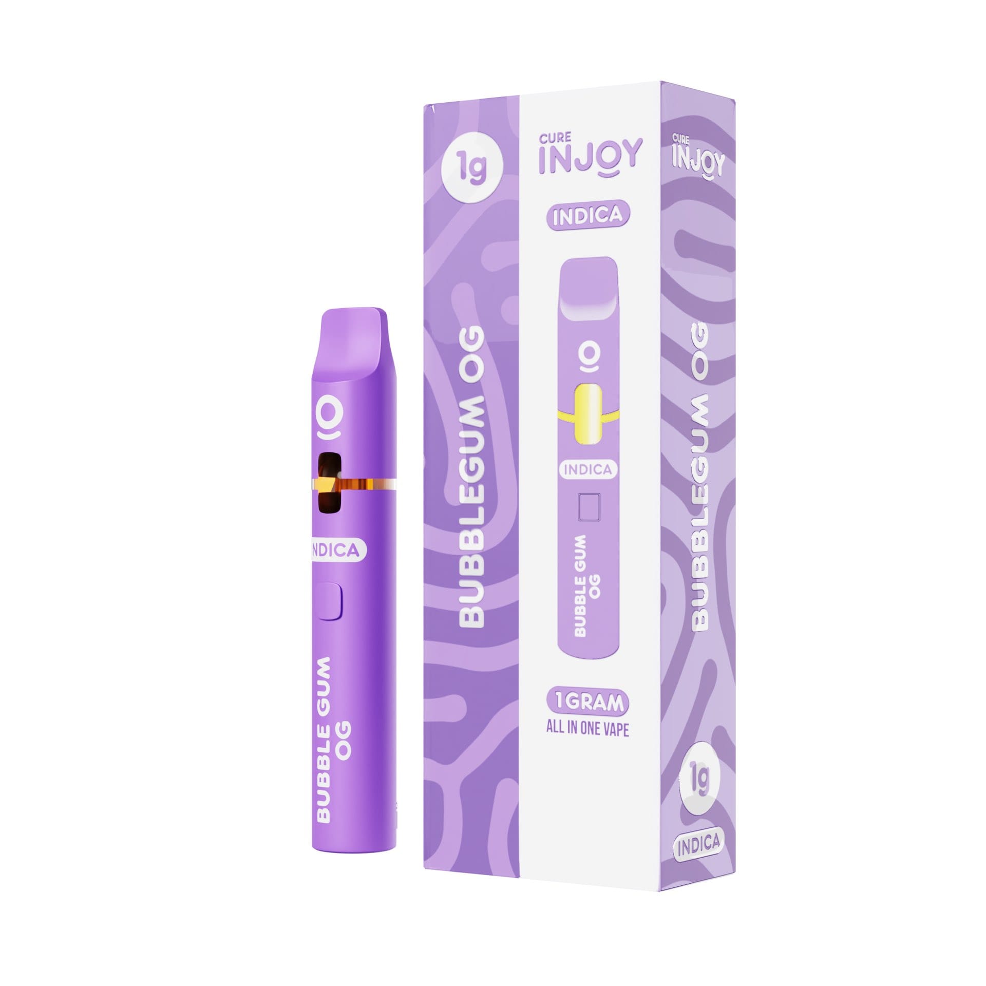 Bubblegum OG - 1G All-In-One - Cure Injoy - Bubblegum OG (I) - $22 - Cartridges