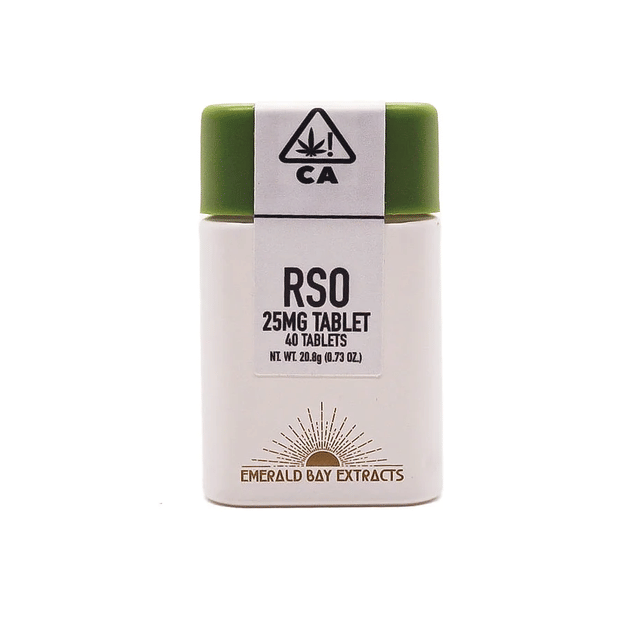 Emerald Bay Extracts: White RSO Tablets