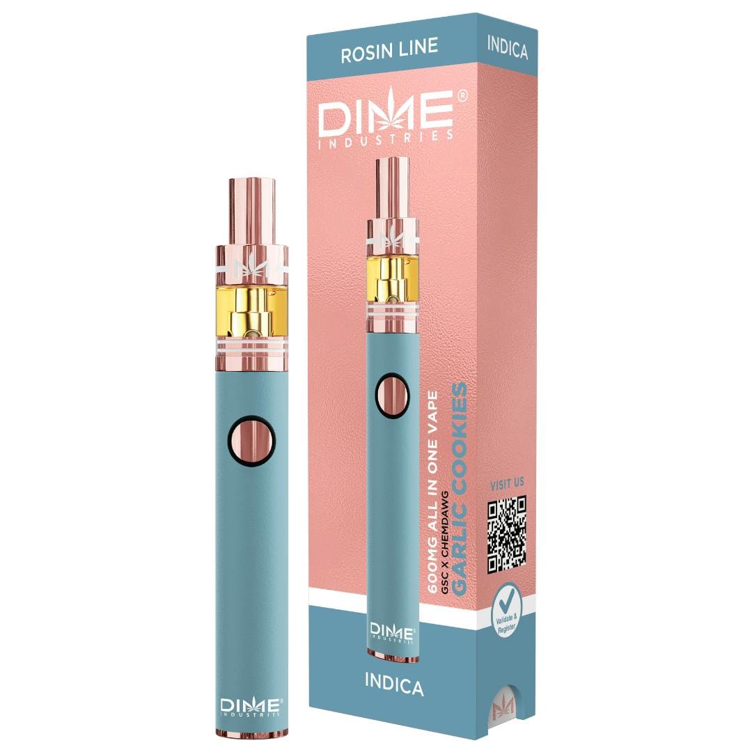 Dime Industries Rosin | 600mg - Garlic Cookies - AIO - Indica - Dime Industries -  - $46 - All-In-Ones