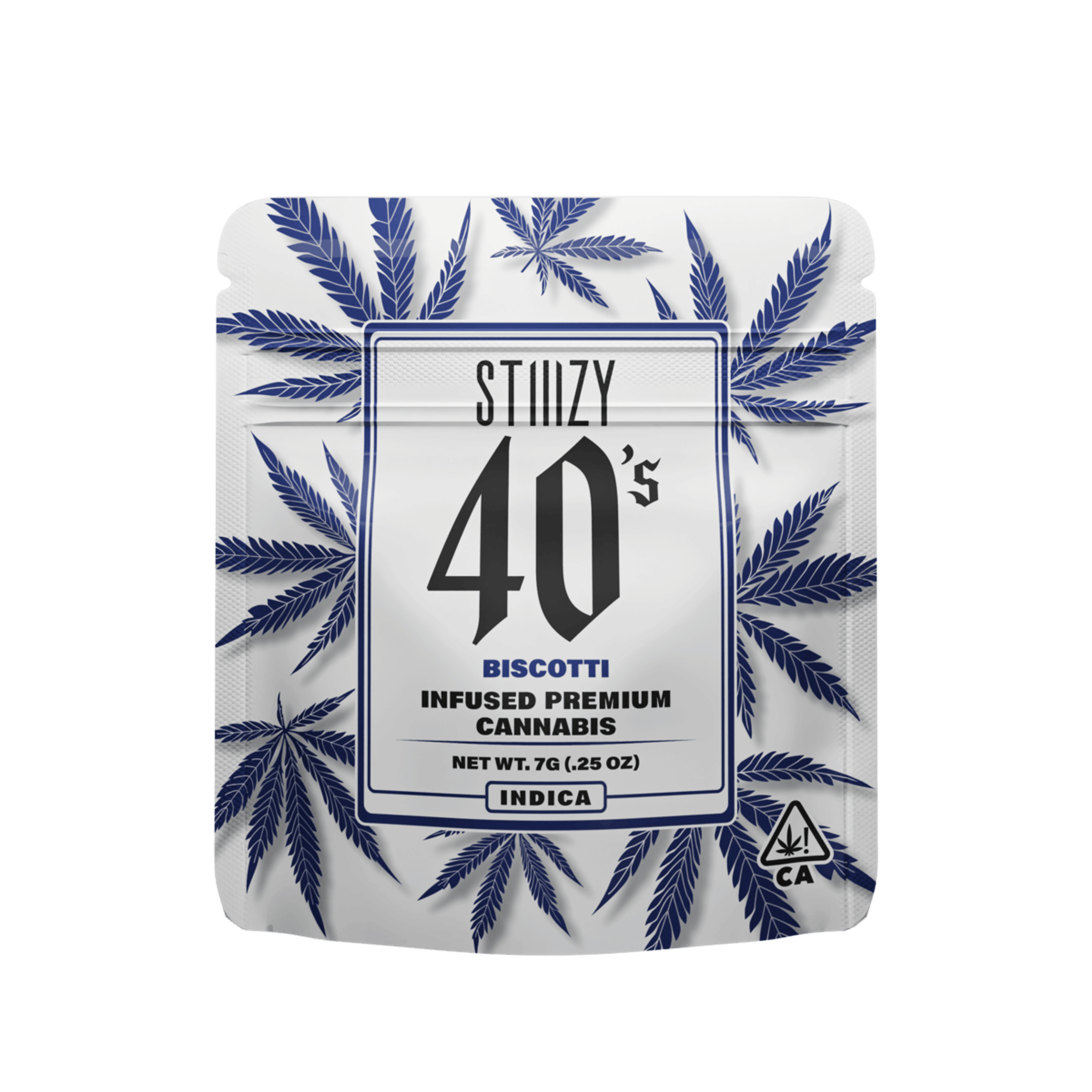 Biscotti - 40's INFUSED MYLAR 7G - STIIIZY - - $25.21 - Flowers