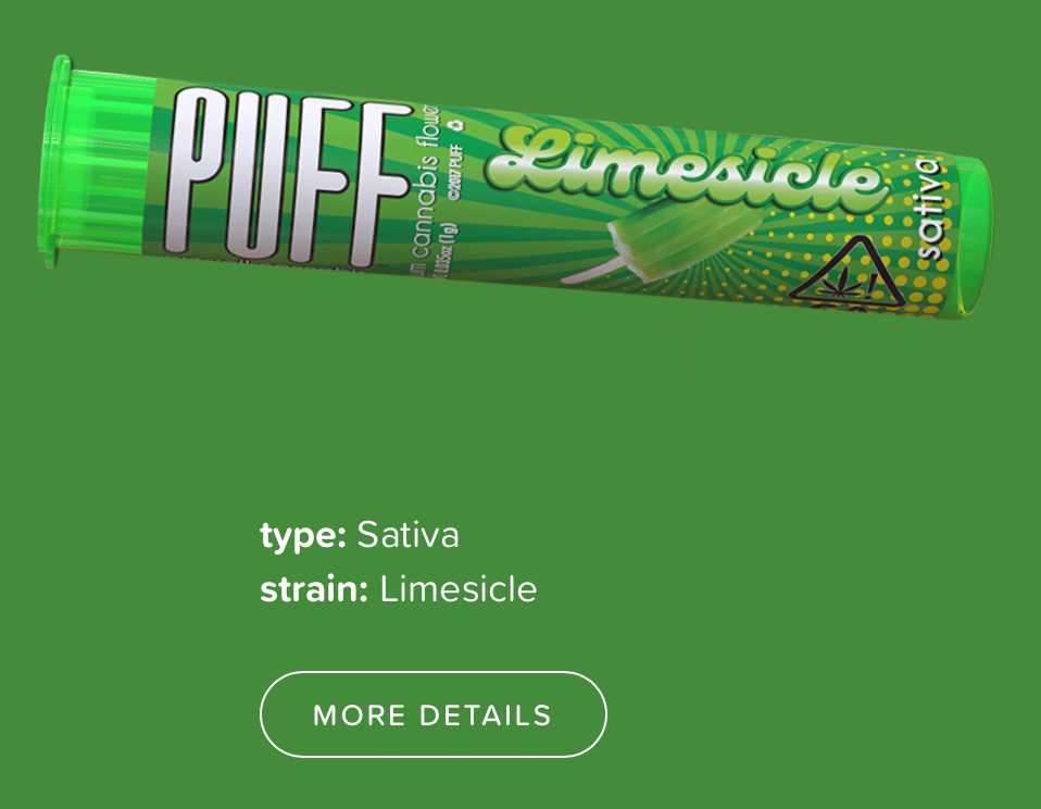 Limesicle Preroll 1g - PUFF -  - $7 - Pre-Rolls