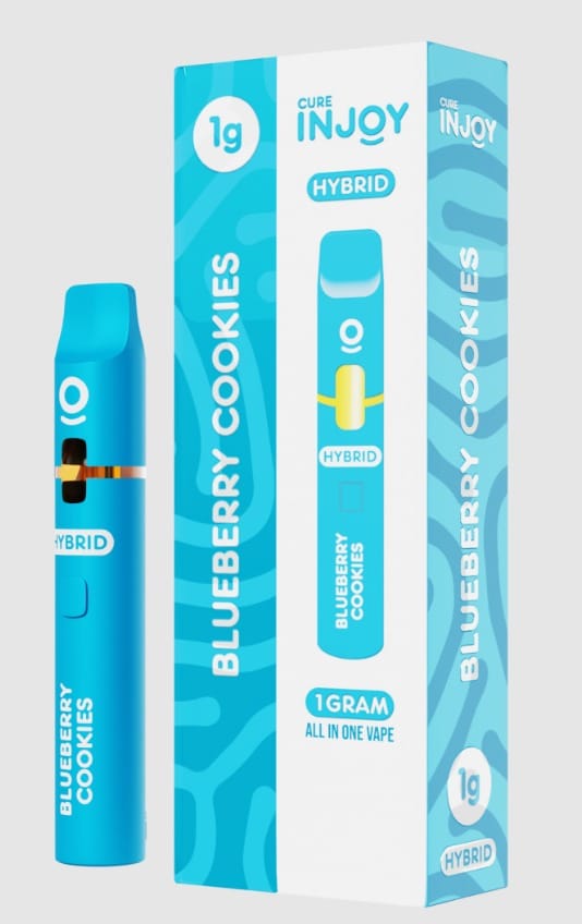 Blueberry Cookies - 1G All-In-One - Cure Injoy - Bluebbery Cookies (H) - $22 - Cartridges