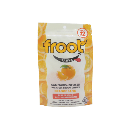 Orange Tangie 100mg 10ct Gummies - Froot -  - $6.60 - Edibles