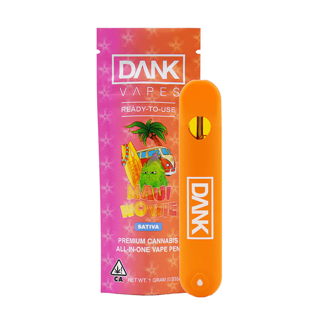 Dank Disposable Vape Pen - Maui Wowie (1g Sativa) *NEXTDAY DELIVERY ONLY*