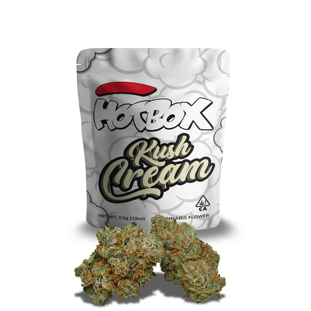 Kush Cream Hybrid (3.5g or 1/8th) Indoor Flower Smalls - HOTBOX -  - $14.40 - Flowers