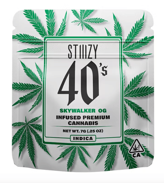 Skywalker OG 40's Infused Flower 7g