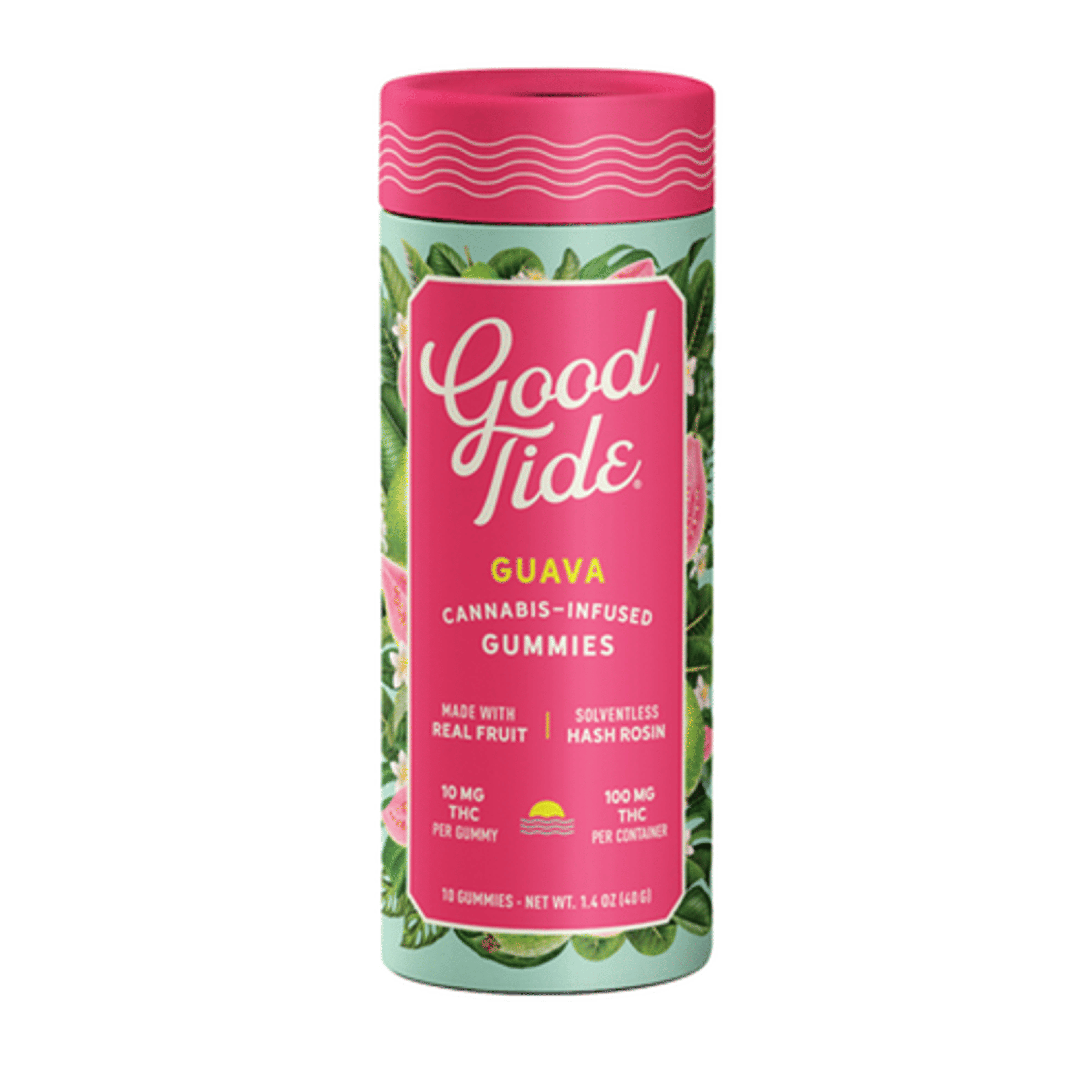 $27.76 Good Tide Guava Solventless Hash Rosin Gummies - Good Tide - - $19.99 - Edibles