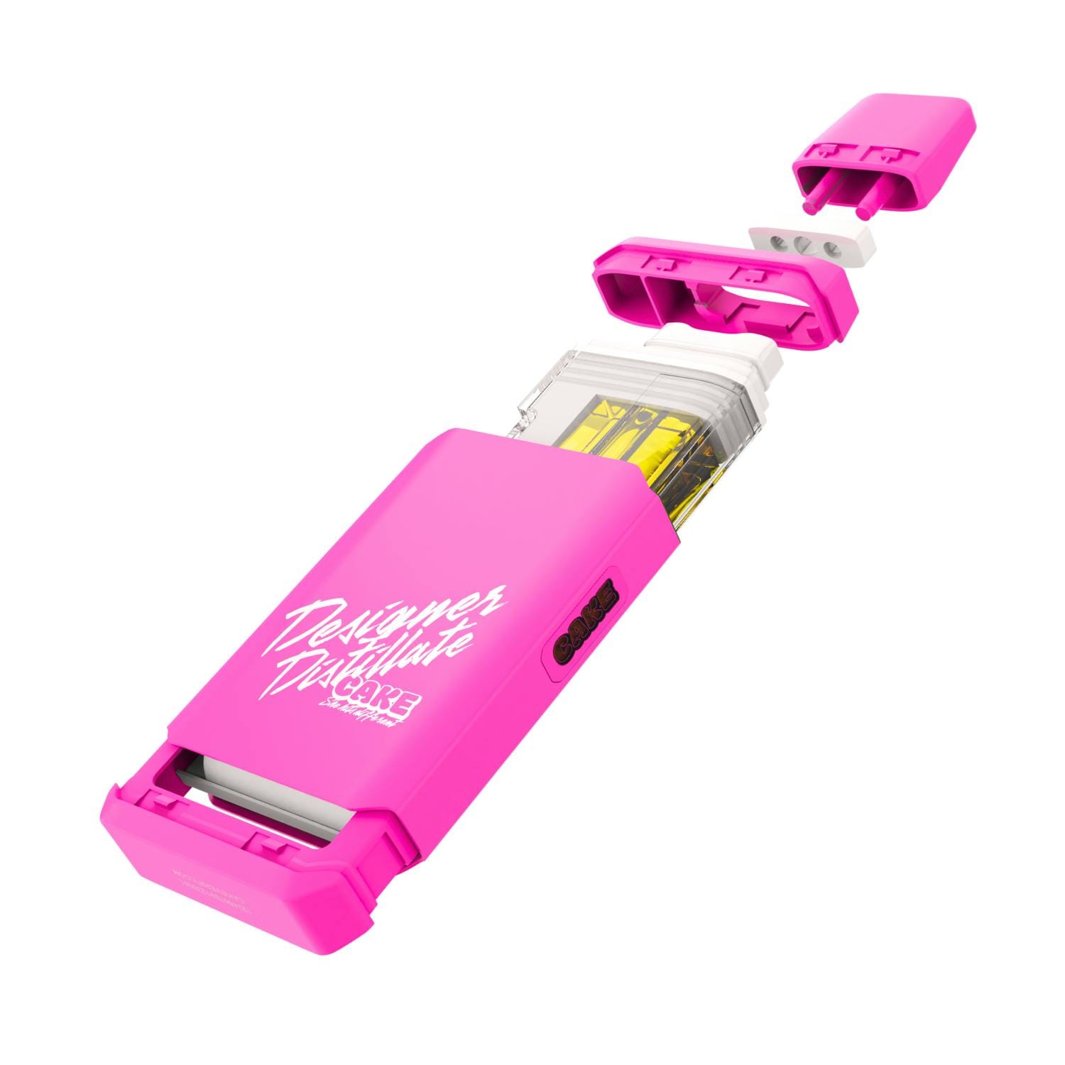 Pink Guava - 1.25 Grams - Sativa - Designer Distillate - CAKE she hits different - Pink Guava - 1.25 Grams - Sativa - Designer Distillate - $30 - Vape Pens