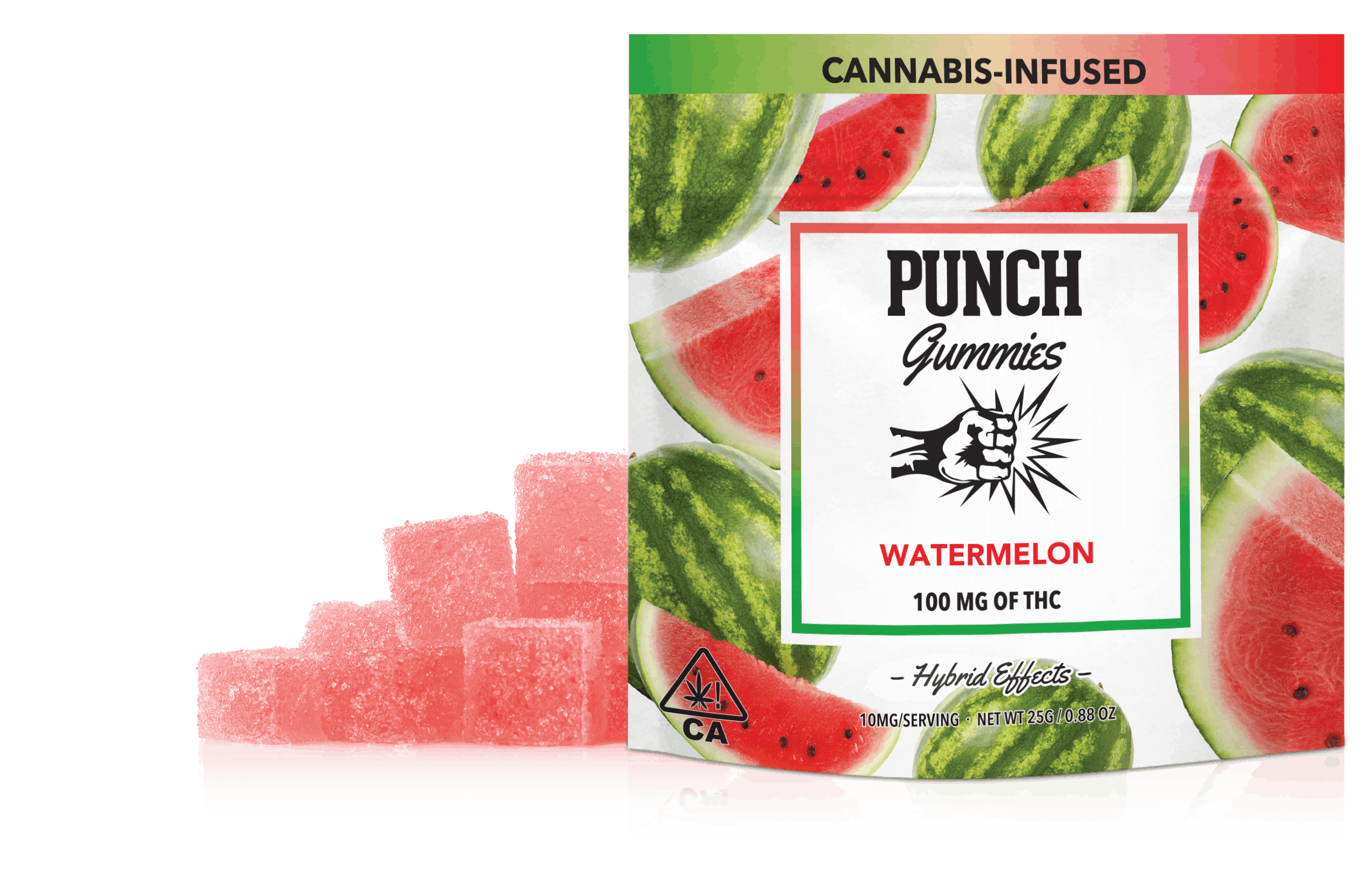 PUNCH EDIBLES & EXTRACTS: Watermelon Gummies
