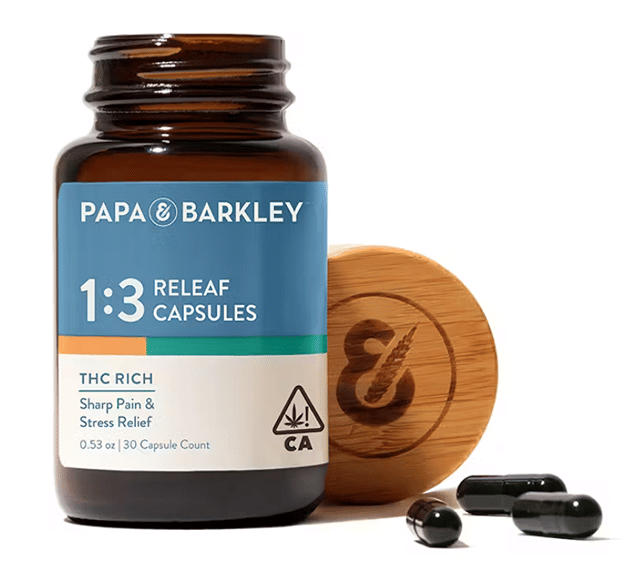 Releaf Capsules 1:3 CBD:THC 30CT
