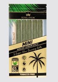 King Palm Mini Rolls - King Palm - 5 Pk x 1g - $8 - Accessories