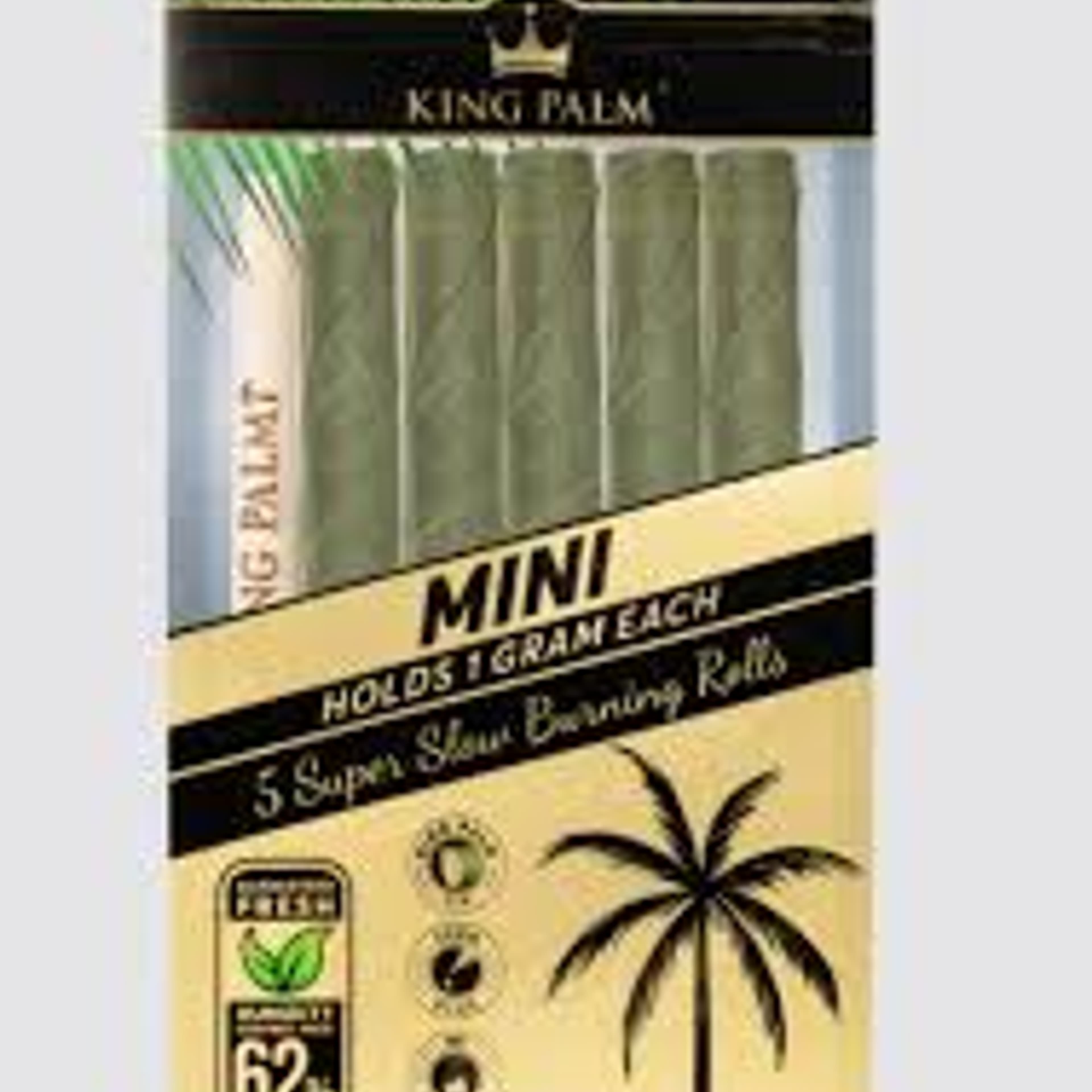 King Palm Mini Rolls - King Palm - 5 Pk x 1g - $8 - Accessories