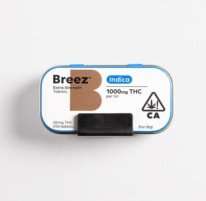 INDICA Extra Strength 1000MG - BREEZ -  - $58.50 - Edibles