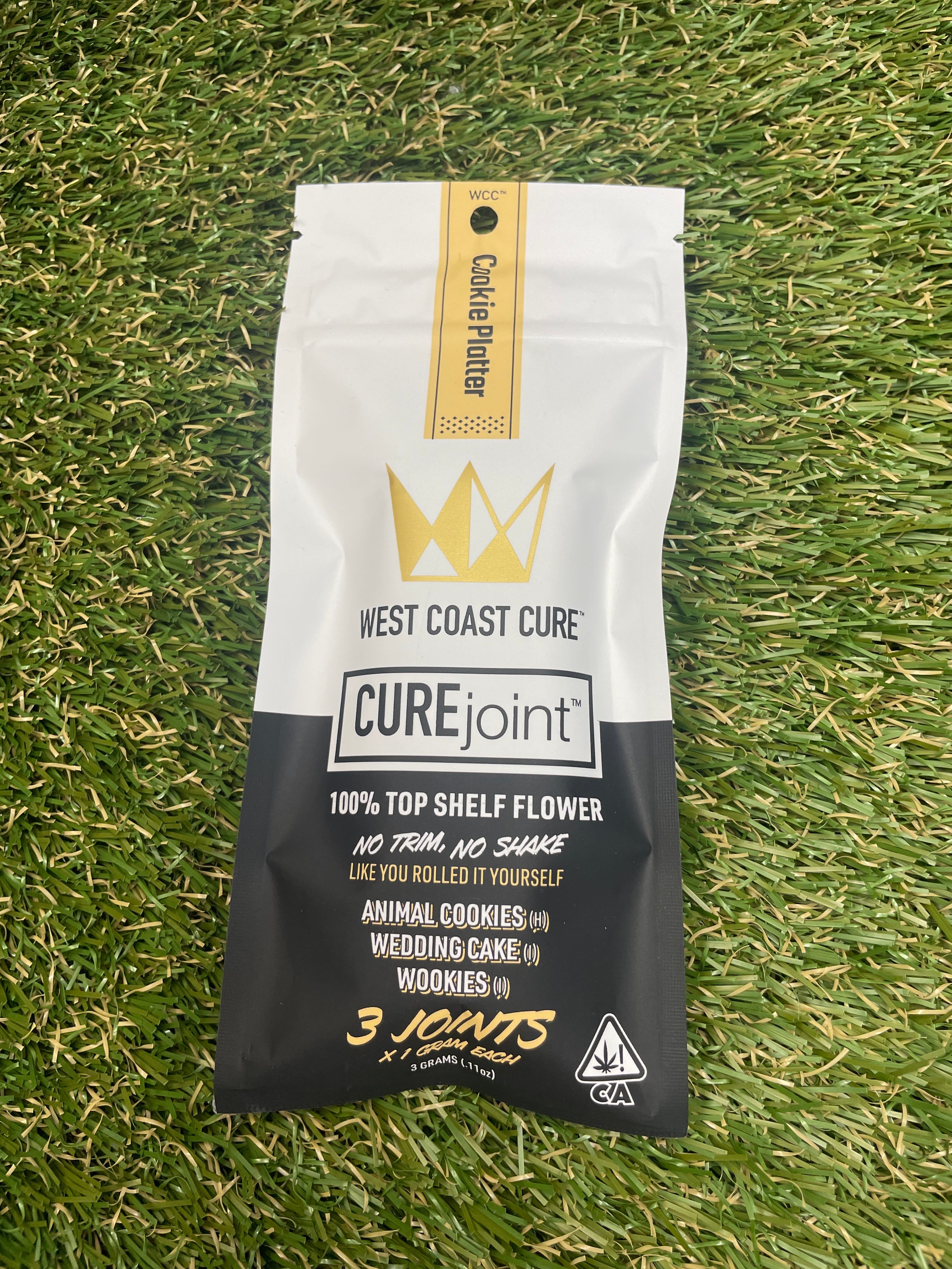 COOKIE PLATTER 1G 3PK PRE ROLLS - West Coast Cure -  - $25.80 - Pre-Roll Flower