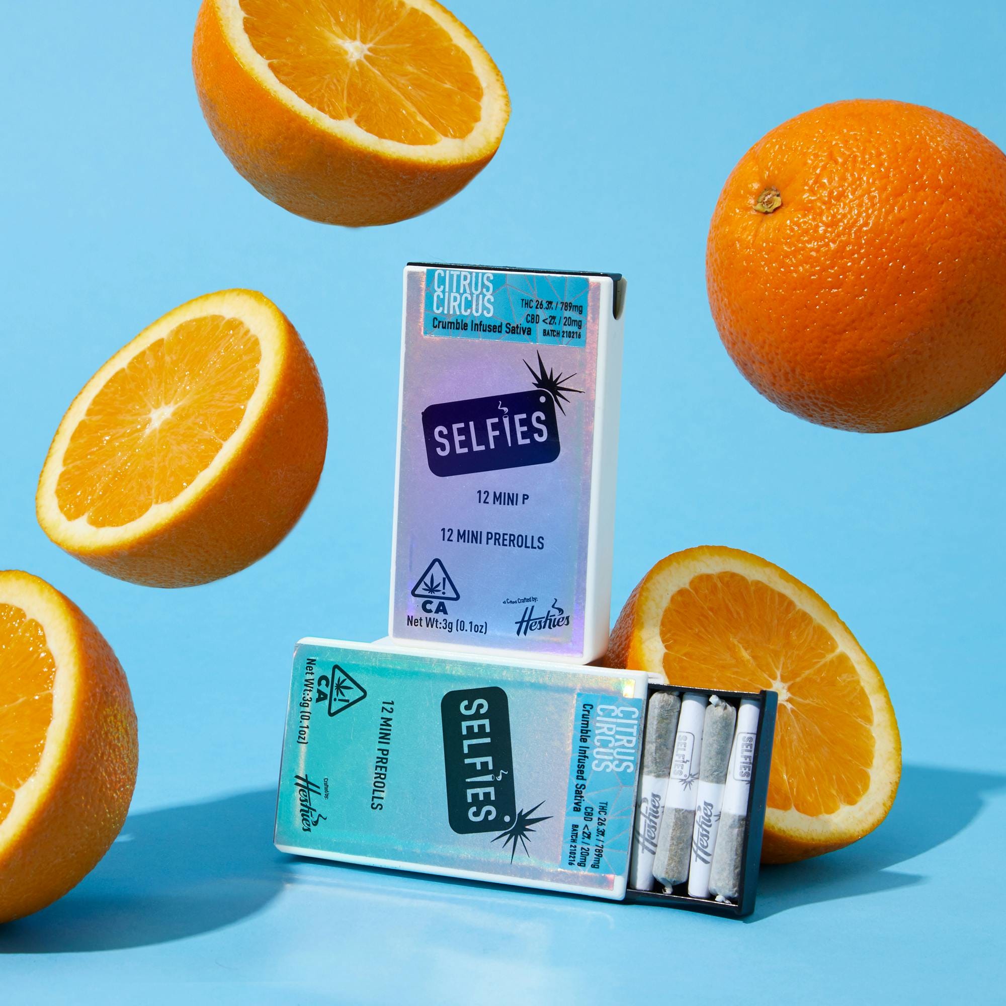 Citrus Circus 12pk Infused Pre-Rolls - SELFiES -  - $38 - Pre-Rolls