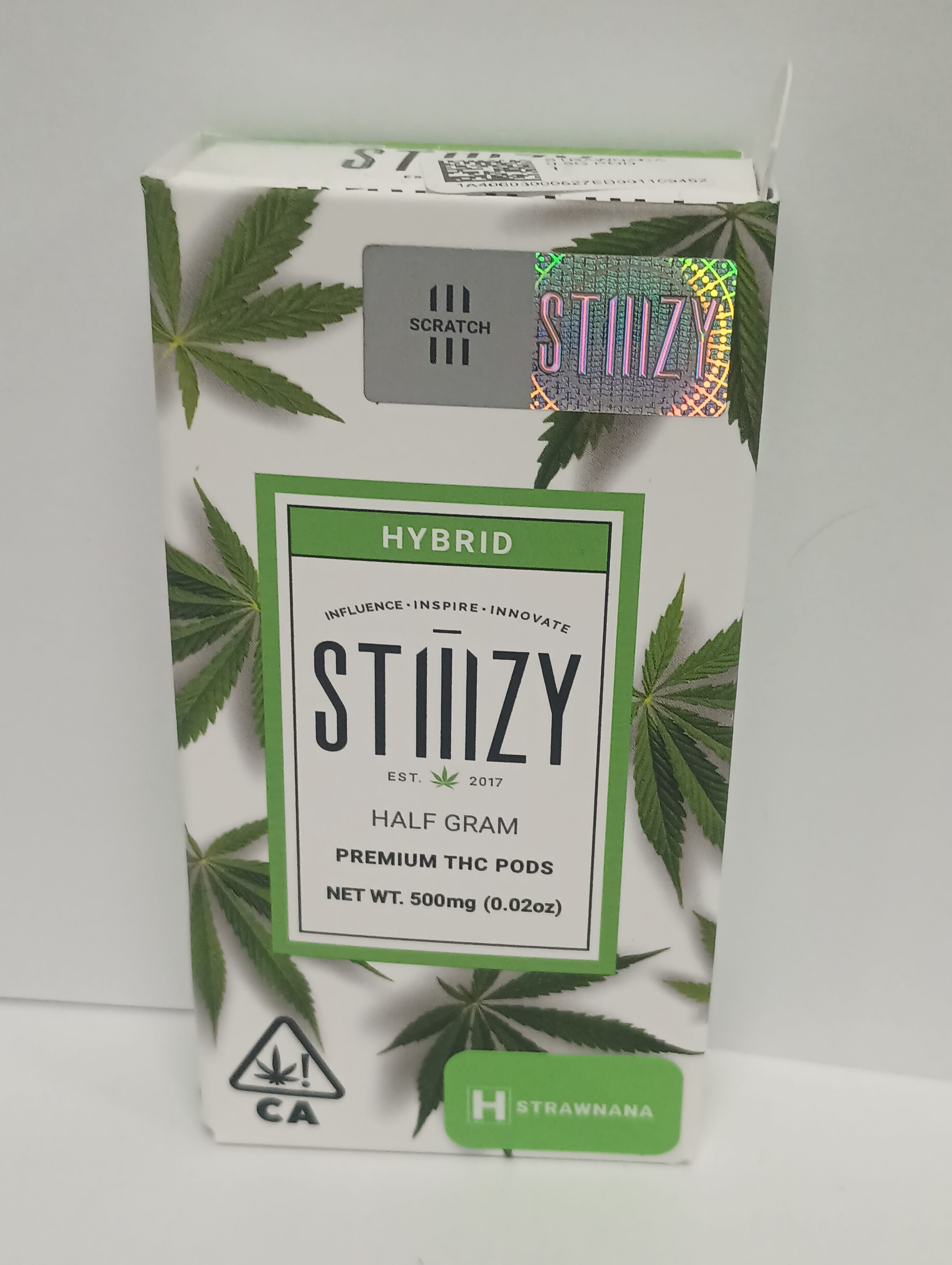 STRAWNANA 0.5G POD - Stiiizy -  - $11.50 - Vape Cartridge